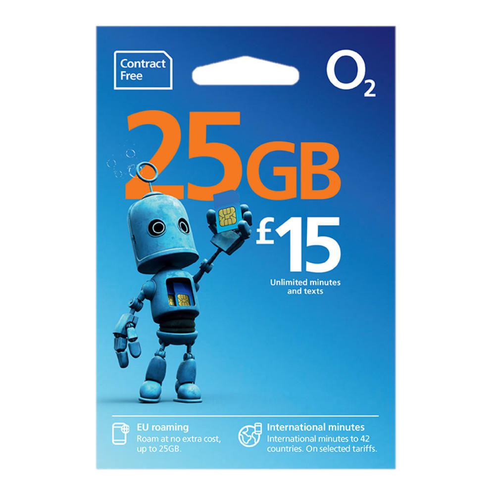 FREE O2 Pay As You Go UK sim cards
