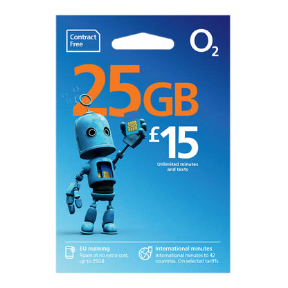 FREE O2 Pay As You Go UK sim cards